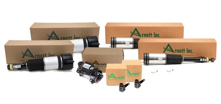 Mercedes Suspension Strut Assembly Kit - Front and Rear (with Airmatic) 220320501380 - Arnott 4001689KIT